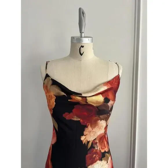 Anthropologie x Resa - Floral Print Maxi Dress with Spaghetti Straps, Size M - Picture 5 of 13